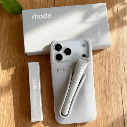 Rhode Lip Gloss Holder Silicone Phone Case For iPhone