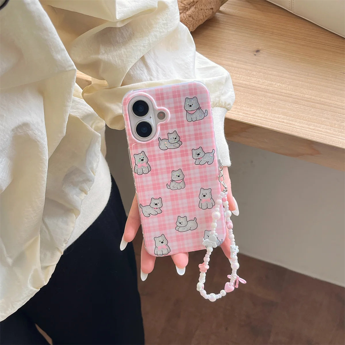 Premium Style Funny Girl Cartoon Design Magsafe Phone Case