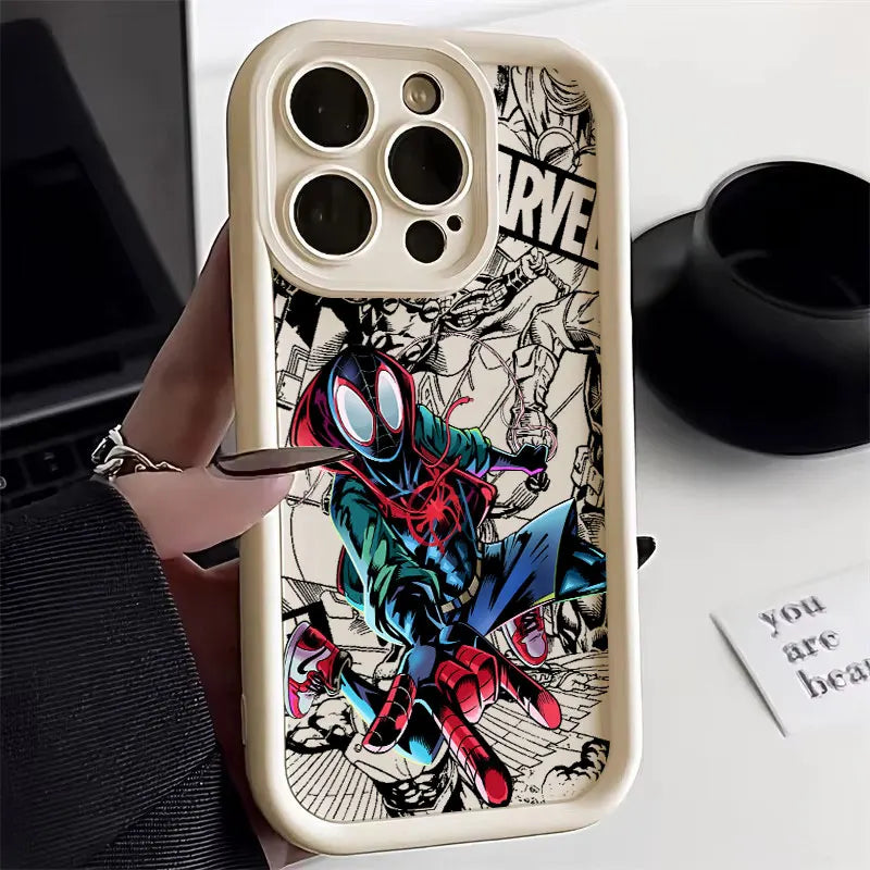 Spider Man Miles Morales Case For Apple iPhone