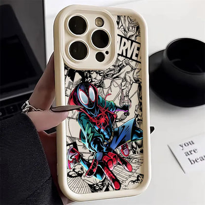 Spider Man Miles Morales Case For Apple iPhone
