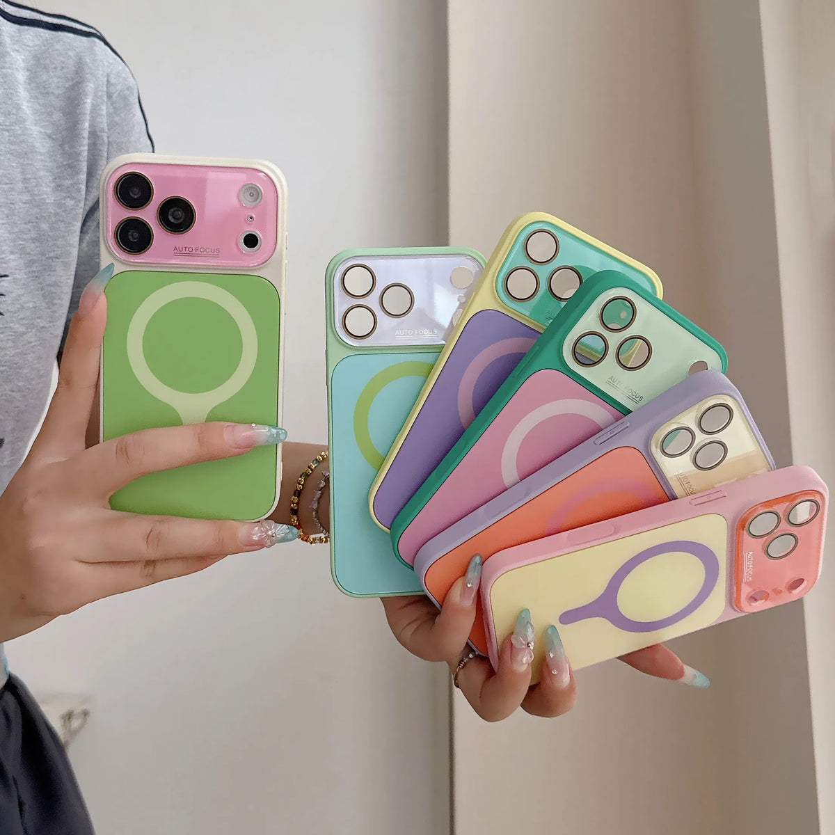 Fashion New Style Magnetic For Magsafe Phone Case For iPhone