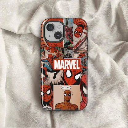 Case For iPhone Hard Phone Cover Marvel Spider Man