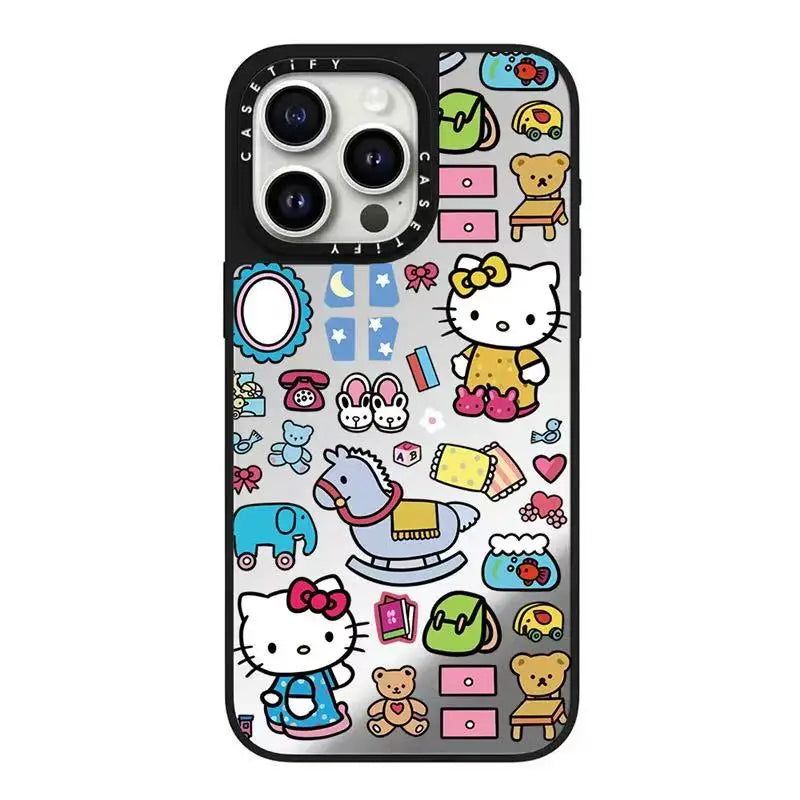 Full Screen Poya Small Panda Apple Phone Case