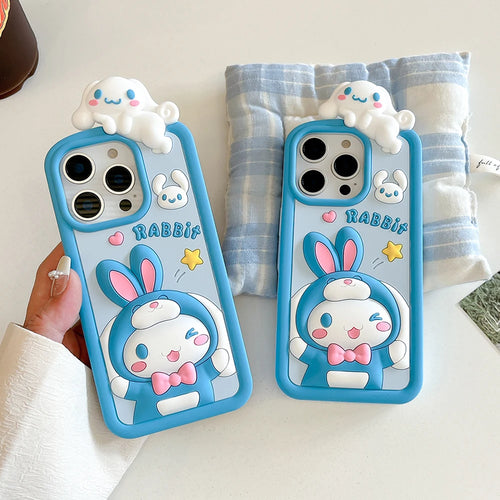 Cartoon Cinnamoroll Dog Soft Silicone Phone Case