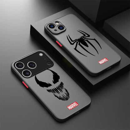 Back Phone Cover Case For iPhone Marvel Spiderman Venom