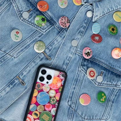 Wildflower Ins Olivia Daisy Chain Fields Phone Case For iPhone