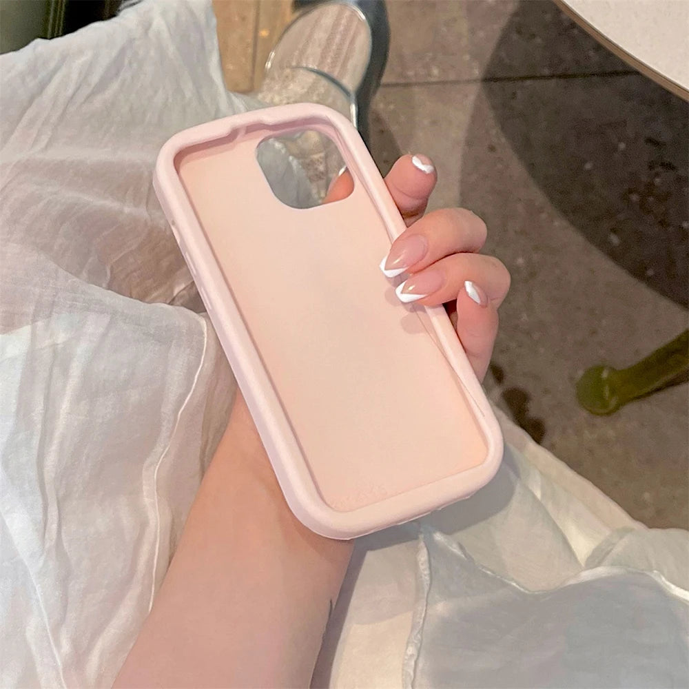 Pink Bowknot Stand Holder Phone Case