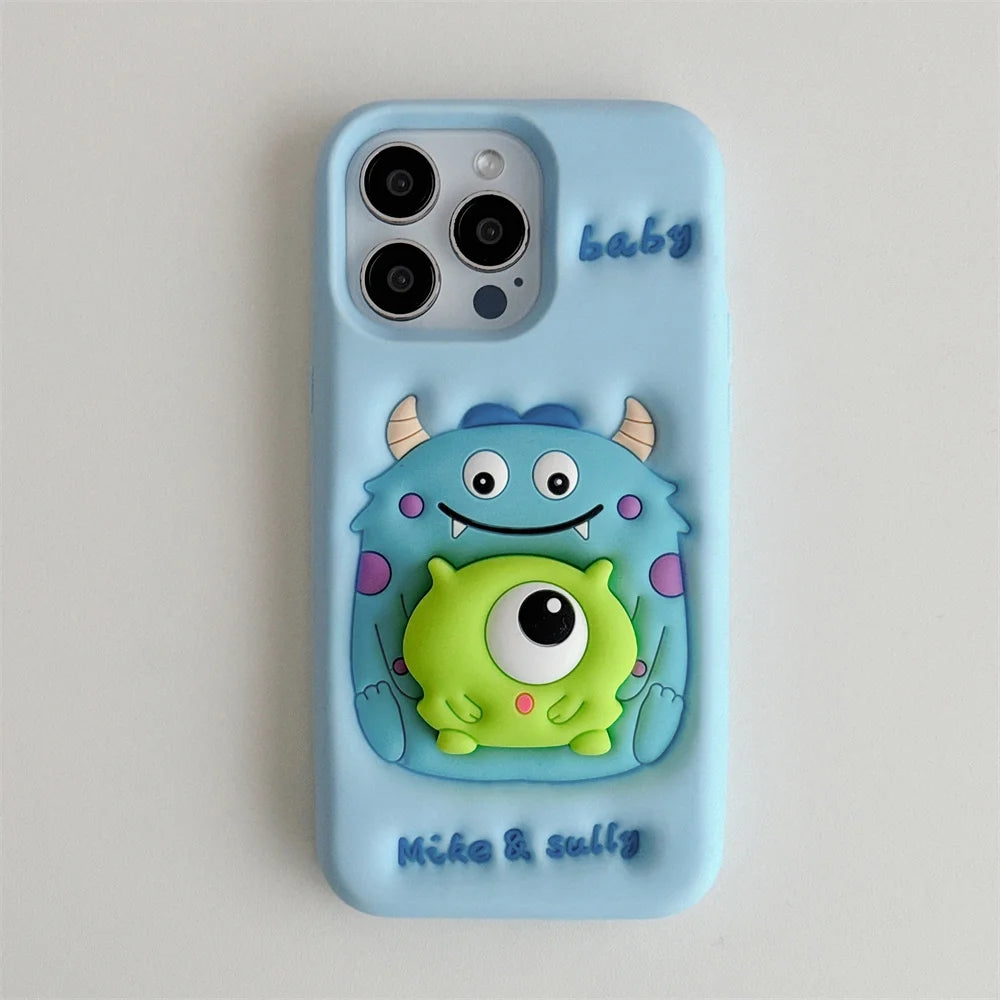 Cartoon Monster Mike Sulley Phone Case