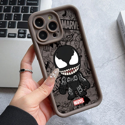 Spiders Phone Case For Mans iPhone Soft Back Cover