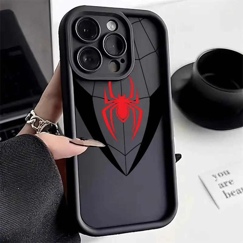 Spiderman Marvel Spider Man Silicone Case For iPhone