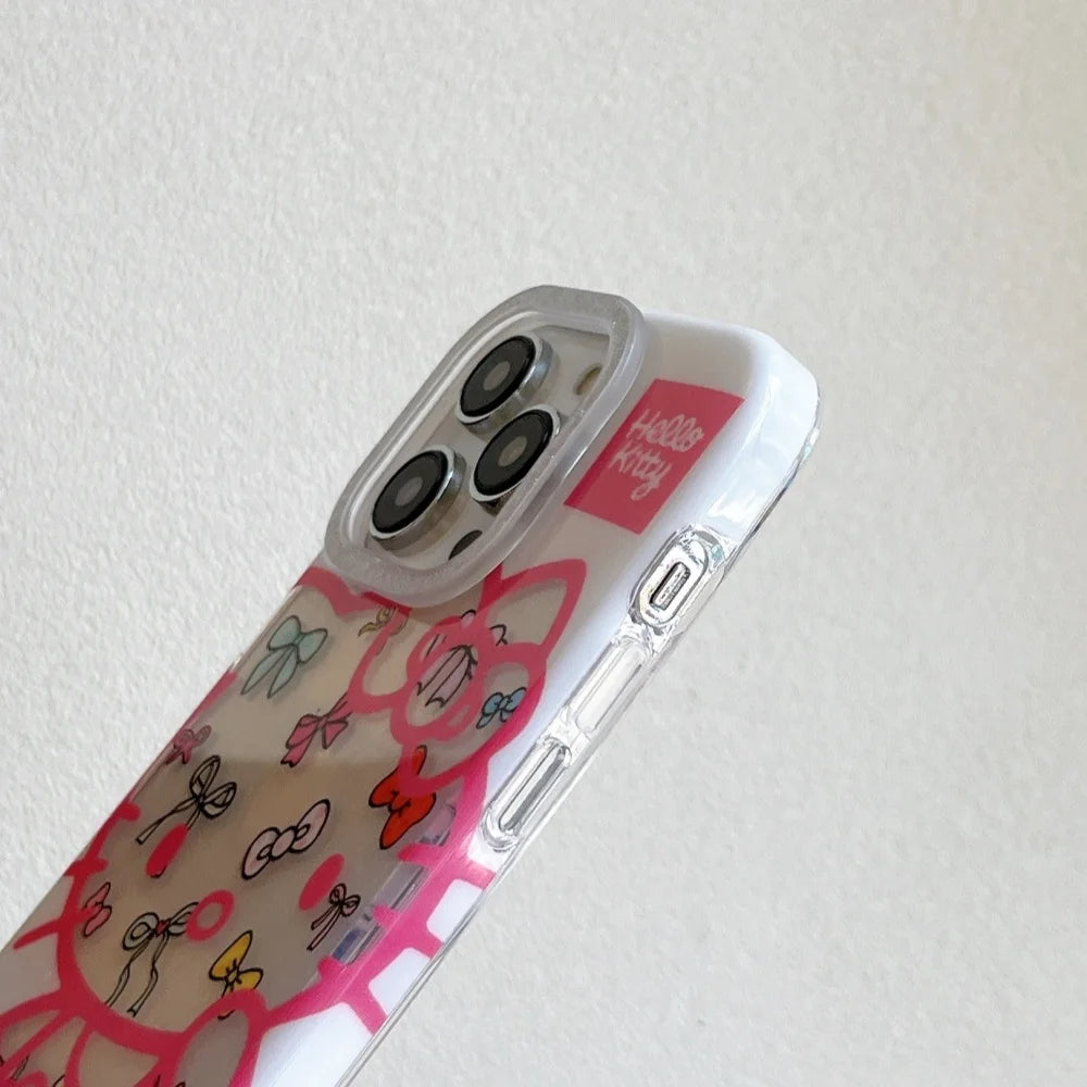 Hello Kitty Bow Full Screen Phone Case
