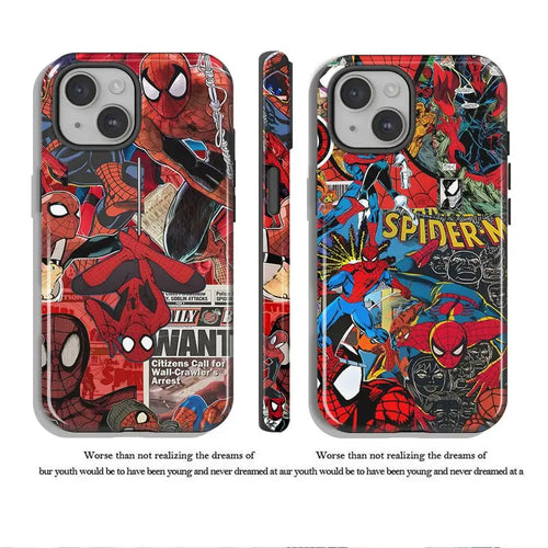 Marvel Comics Spiderman Phone Case For Apple iPhone