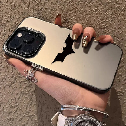 Luxury Marvel Batmans Spider Man Plating Hard Case For iPhone