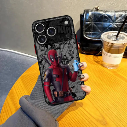 Marvel Deadpool Funny Case For iPhone