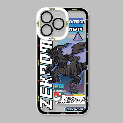 Anime Pokemon Cool Mewtwo Phone Case For iPhone