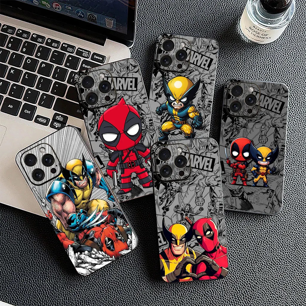 Casing For Apple iPhone Wolverine Marvel Deadpool