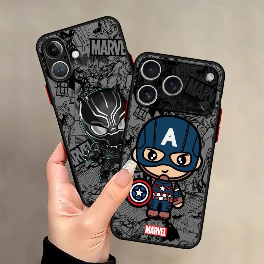 Cartoon Marvel Groot Spiderman Case For iPhone