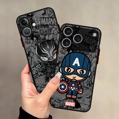 Cartoon Marvel Groot Spiderman Case For iPhone