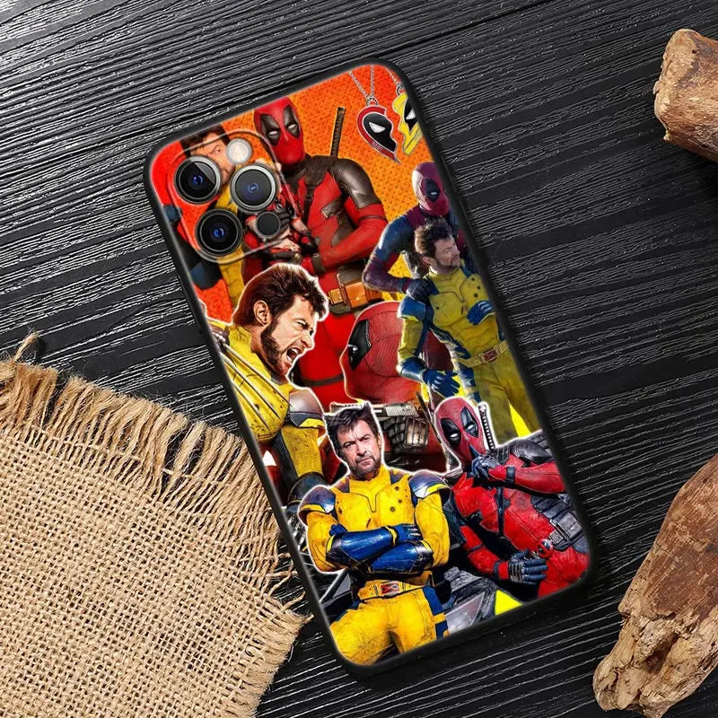 Marvel Comics Deadpool And Wolverine Case For iPhone