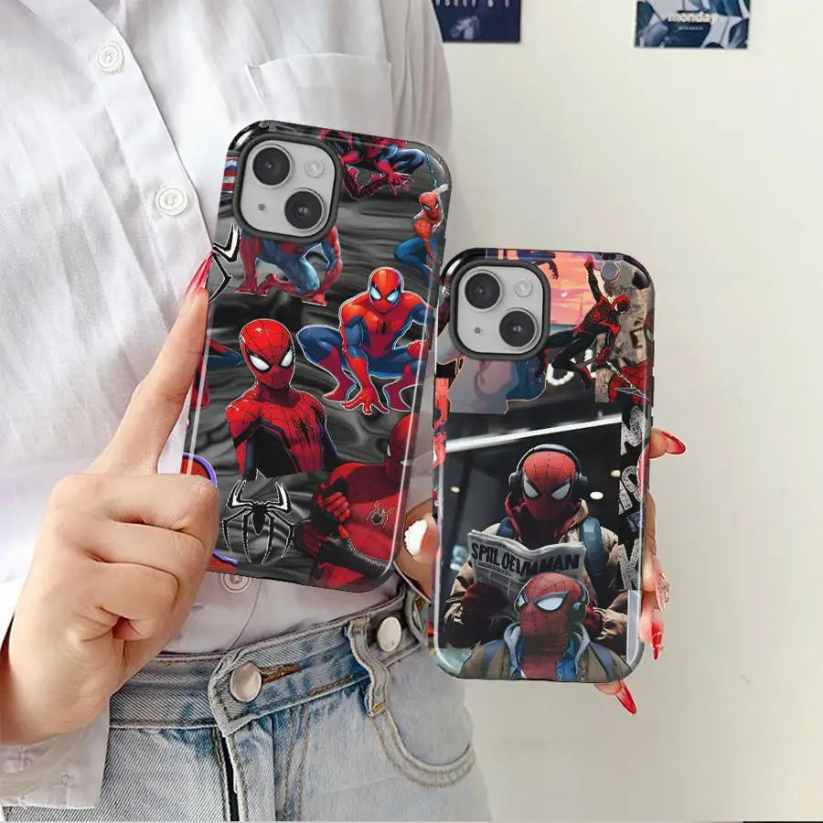 Marvel Comics Spiderman Phone Case For Apple iPhone