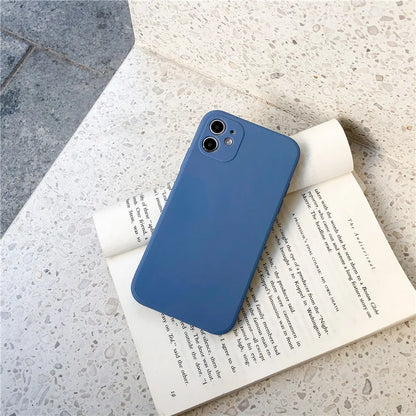 Ultra Thin Shockproof Silicone Phone Case For iPhone