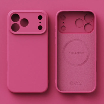 Original Liquid Silicone MagSafe Phone Case With Wireless Charging