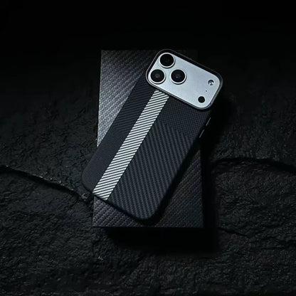 Luxury Carbon Fiber MagSafe Armor Case For iPhone