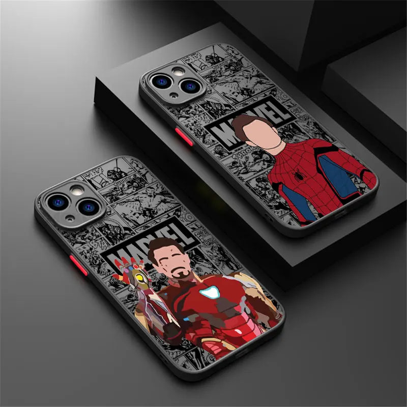 Marvel Faceless Hero Ironman Phone Case For iPhone