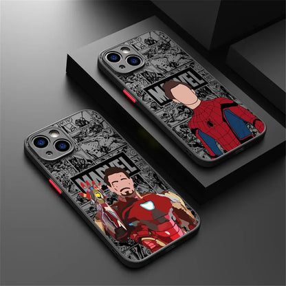 Marvel Faceless Hero Ironman Phone Case For iPhone