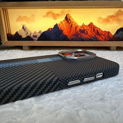 Luxury Carbon Fiber MagSafe Armor Case For iPhone