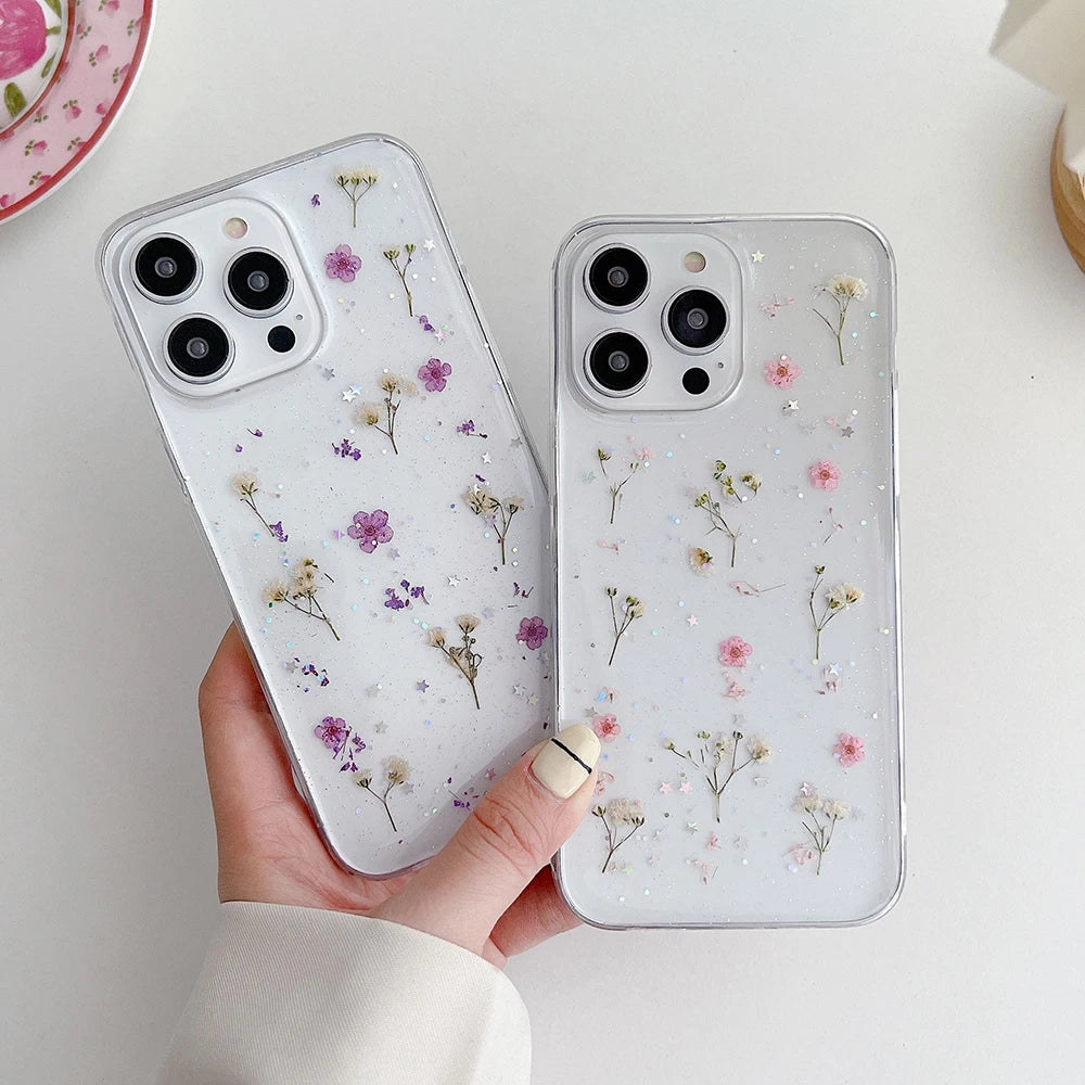 Real Dry flower Phone Case