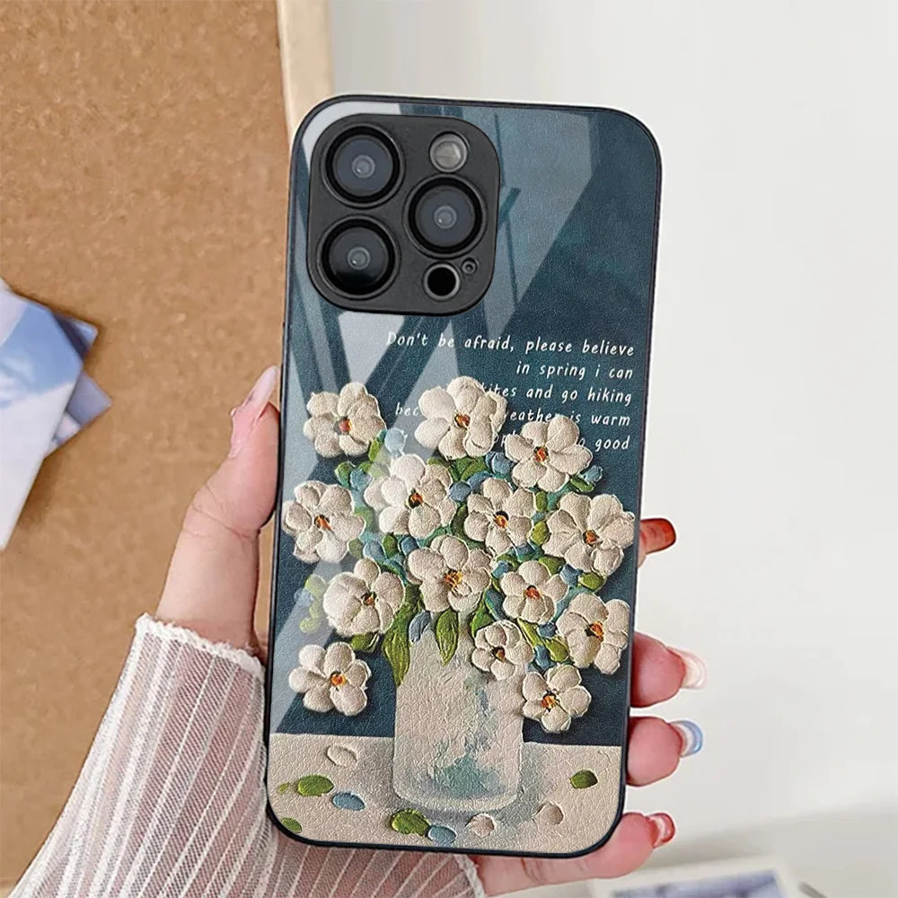Flower Phone Case For iPhone