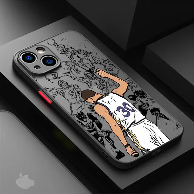Cute Basketball Star Phone Case For iPhone