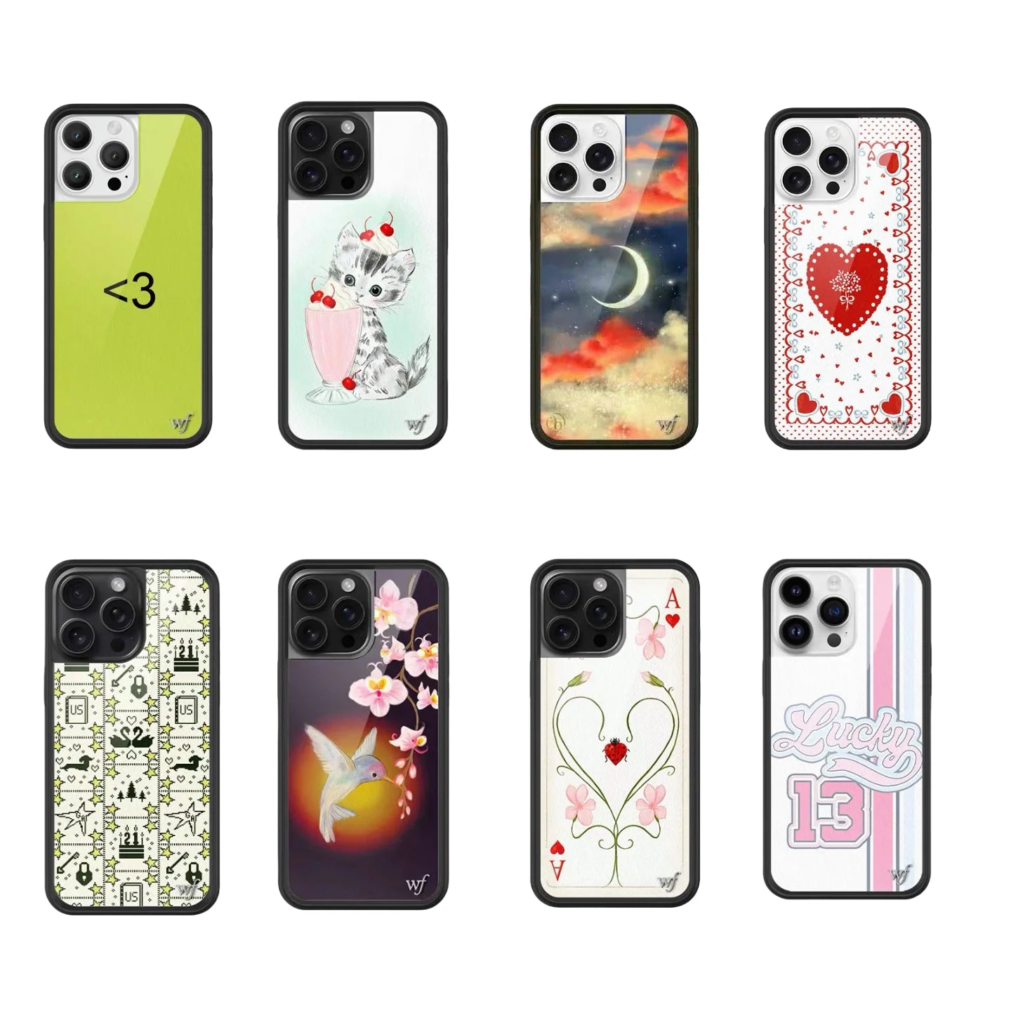New Wildflower 3D Strawberry Phone Case For iPhone Series