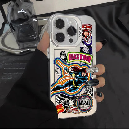 Retro Thanos Avengers Phone Case For iPhone
