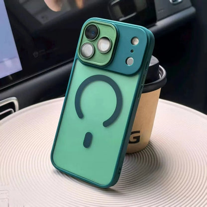 Original Matte Translucent Lens Protect Magsafe Phone Case For iPhone