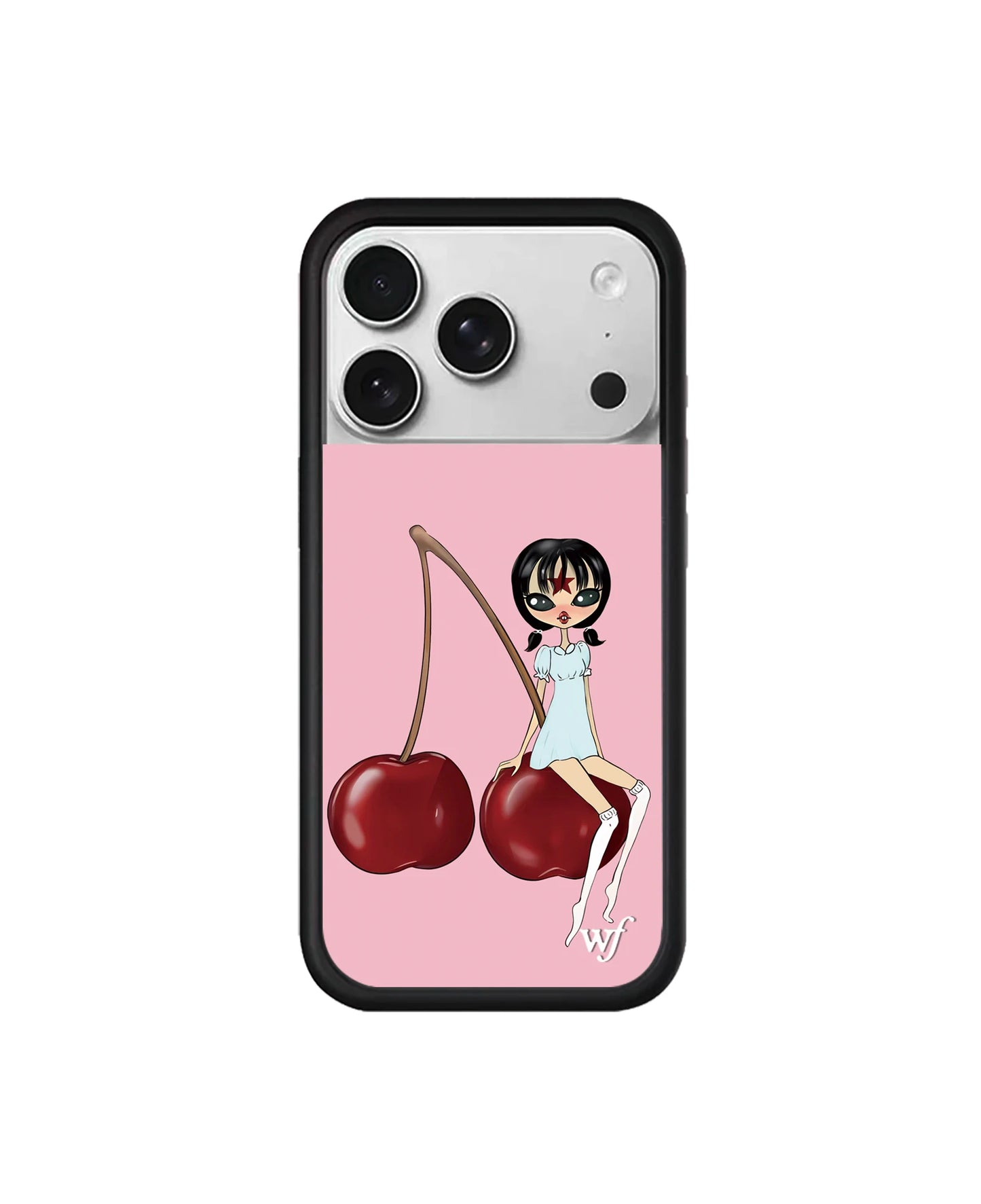 New Wildflower Heart Love Flower Cherry Cake Case For iPhone Girl Bow Ballet Dance Shoes Cover