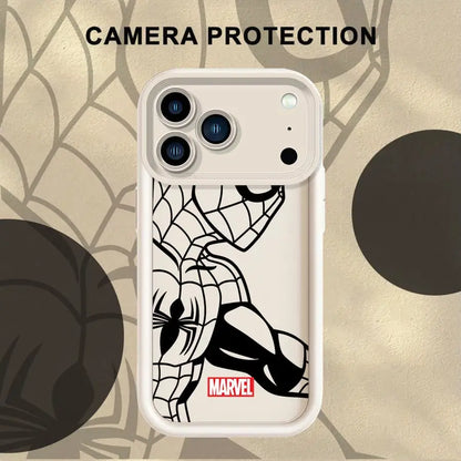 Marvel Spiderman Ironman Cool Phone Case For iPhone