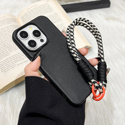 Lanyard Strap Rope Silicone Phone Case For iPhone