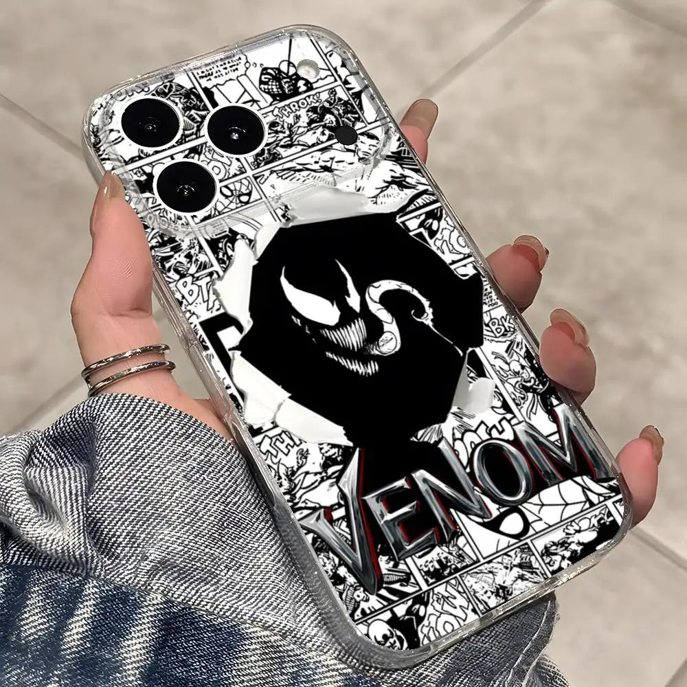 Marvel Spider Man Venom Phone Case For iPhone