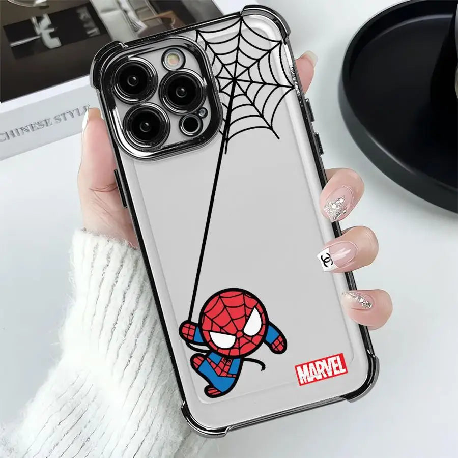 Phone Cover Case For Apple iPhone Cute Marvel Spiderman