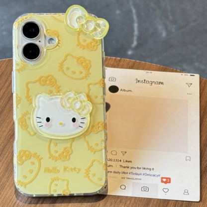 Candy 3D Bowknot Hello Kitty Phone Case