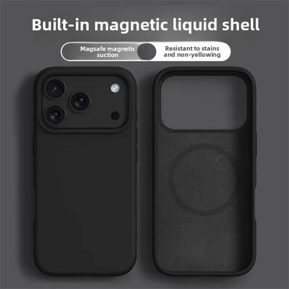 Magnetic Liquid Silicone iPhone Case
