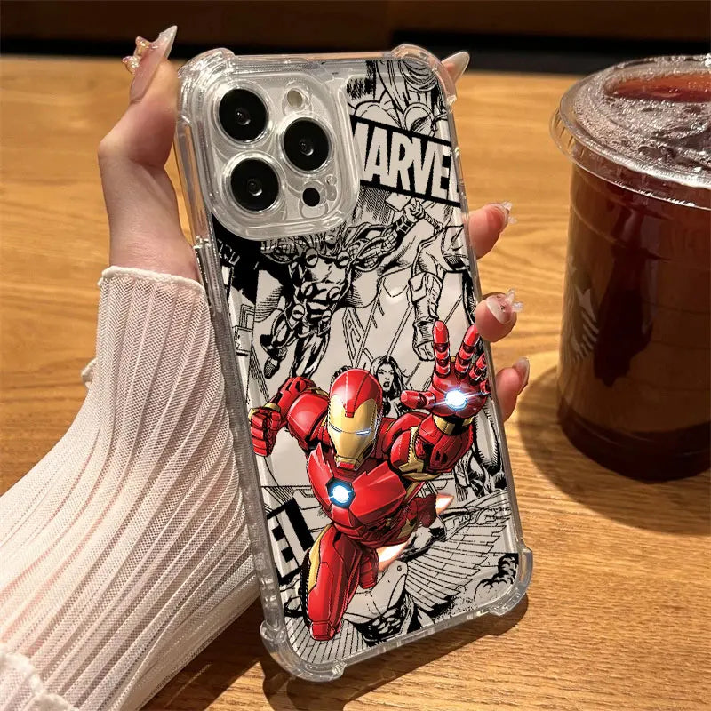 Cool Marvel Spider Man Venom Clear Case For iPhone