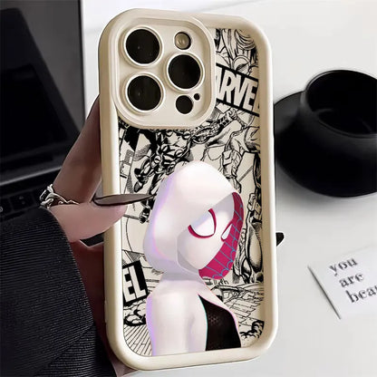Spider Man Spider Gwen Marvel Case For Apple iPhone