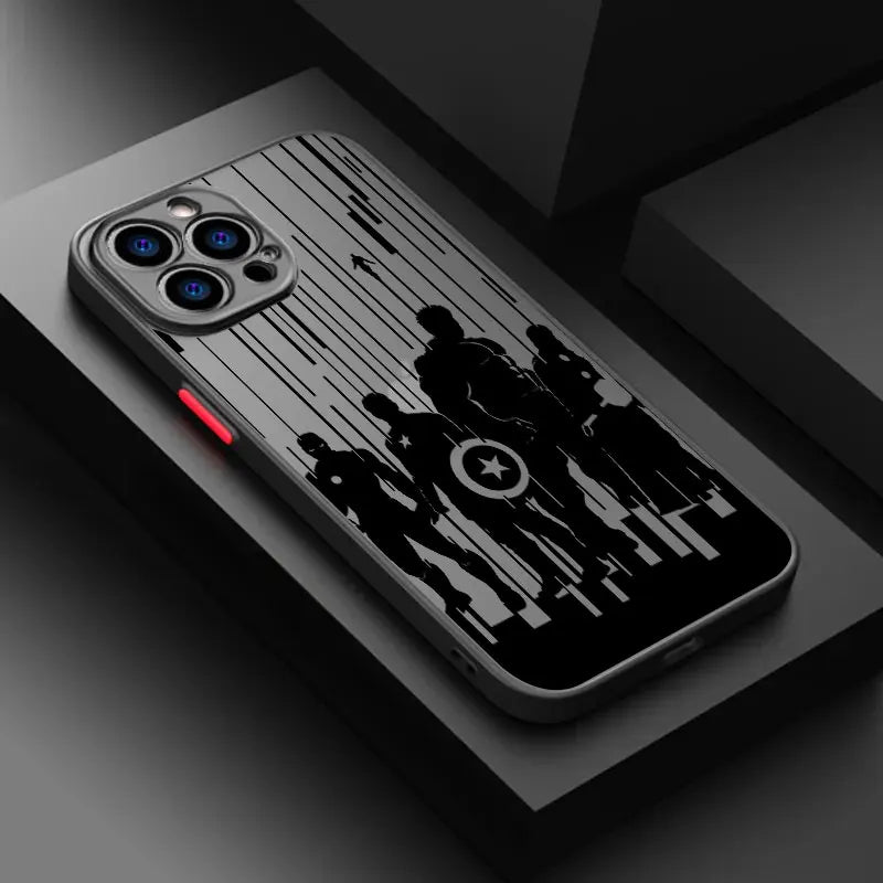 Phone Case For iPhone Marvel Super Hero Cool Comics Cover