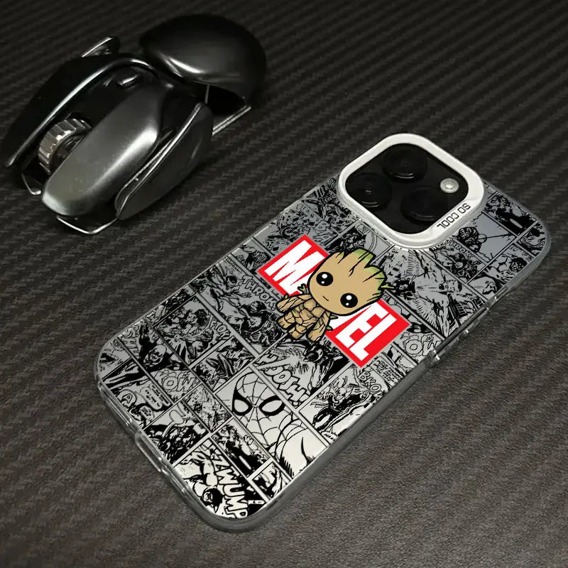 Marvels Groots Venoms Phone Case For iPhone