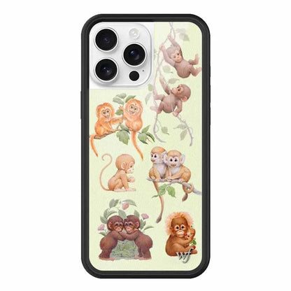 Wildflower Monkey Biz Phone Case For iPhone