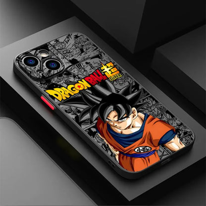 Case For iPhone Back Phone Cover Dragon Ball Saiyan 4 Son Goku