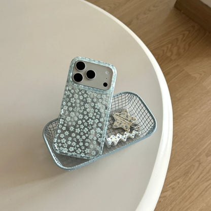 Spring Day Gentle Simple Full Screen Flowers Case For iPhone